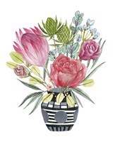 Protea Awakening I Framed Print