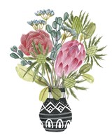 Protea Awakening IV Framed Print