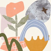 Lunar Flower I Framed Print