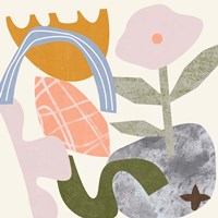 Lunar Flower II Framed Print