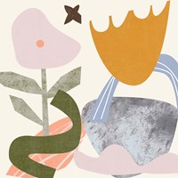 Lunar Flower IV Framed Print