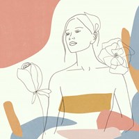 Floral Fantasies I Fine Art Print