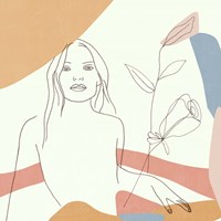 Floral Fantasies II Fine Art Print