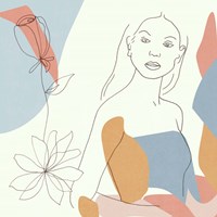 Floral Fantasies III Framed Print