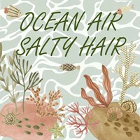 Mermaid at Heart II Framed Print