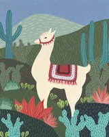 Desert Llama II Fine Art Print