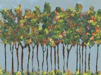 Sunset Trees I Fine Art Print