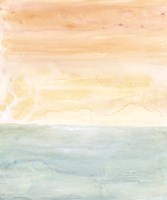 Sunny Horizon I Fine Art Print