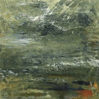 Encaustic Tile in Multi II Framed Print