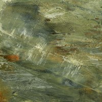 Encaustic Tile in Multi III Framed Print