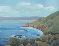 Rocky Coastline I Fine Art Print