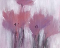 Vibrant Fuchsia Floral I Framed Print