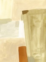 Neutral Block I Framed Print