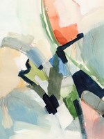 Color Scramble I Framed Print