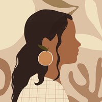 Fruit Earring III Framed Print