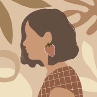 Fruit Earring IV Framed Print