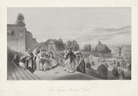 The Terrace, Central Park Fine Art Print
