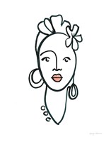 Beauty III Pink Lips Fine Art Print