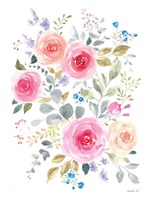 Lush Roses I Fine Art Print