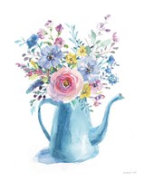 Farmstand Flowers Framed Print