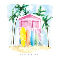 Gone Surfing Fine Art Print