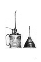 Oil Cans Framed Print