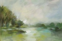 Lakeside Fog Fine Art Print