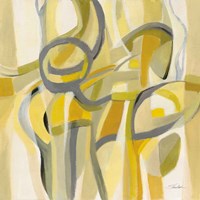 Mid Mod Yellow Fine Art Print