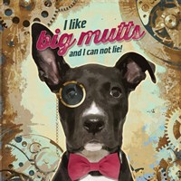 Pet Sentiment II-Big Mutts Fine Art Print