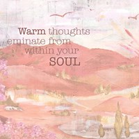 Textured Sentiment Landscape I Fine Art Print