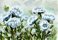 Popping for Blue Fine Art Print