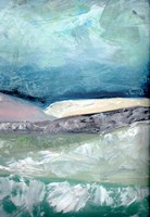 Blush Pink Mountainscape II Fine Art Print