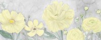 Peaceful Repose Gray & Yellow Panel II Fine Art Print