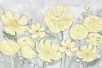 Peaceful Repose Gray & Yellow Landscape Fine Art Print