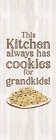 Grandparent Life Vertical I-Cookies Fine Art Print