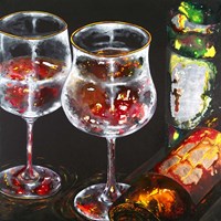Wine for Two Fine Art Print