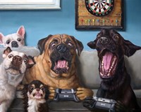 Gamers Fine Art Print