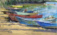 Fishing Boats Marta Fine Art Print