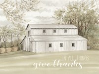 In All Things Give Thanks Fine Art Print