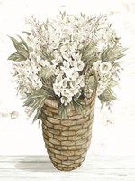 Hydrangea Basket Fine Art Print