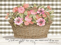 The Lord Will Fight For You Fine Art Print