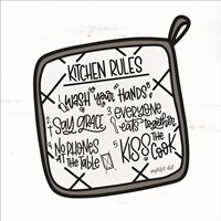 Kitchen Rules Fine Art Print