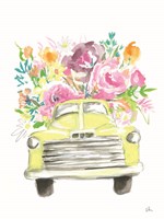 Yellow Flower Truck Fine Art Print