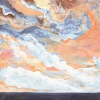 Coral Horizon Fine Art Print