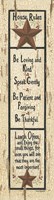 House Rules Fine Art Print
