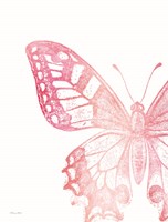Pink Butterfly I Fine Art Print