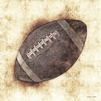 Football Sketch Framed Print