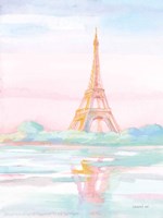 Pastel Paris V Fine Art Print