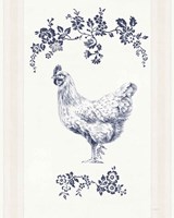 Summer Chickens II Framed Print