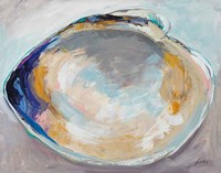 Open Quahog I Framed Print